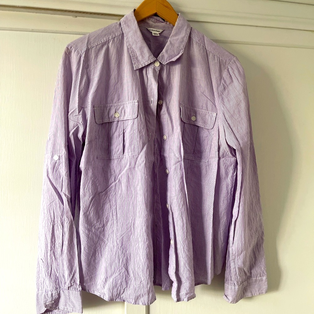 NWOT Pin striped Banana Republic bottom down
